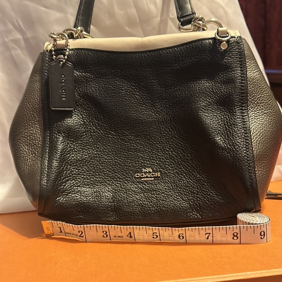 Authentic Coach - Faye Carryall Purse Colorblock with Shoulder Strap - Picture 2 of 5